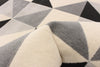 Nuria Black 3'11" x 5'7" Area Rug