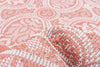 Neisha Traditional Coral Rug 6'7" X 9'6" Area Rug