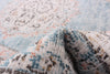 Zarita Blue Rug 6'7" X 9'6" Area Rug