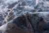 Blue Marble Area Rug - 5'3" x 7'3"