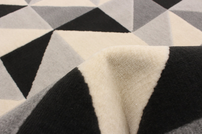 Nuria Black 2'8\" x 4'11\" Area Rug