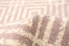 Electra Silver-Rose Area Rug - 7'10" x 10'2"