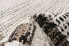 Vera Quattro Ivory/Grey Area Rug - 5'2" x 7'5"
