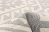 Gaia Light Grey 4'7" x 6'7" Area Rug
