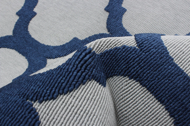 Sophie Grey-Navy Area Rug - 2'8\" x 4'11\"