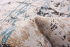 Tahi Blue, Grey, Taupe Rug 6'7" X 9'6" Area Rug