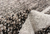 Vera Earth Taupe/Black Area Rug - 5'2" x 7'5"