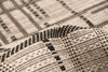 Sadie Burburry Silver-Black Area Rug - 7'10" x 10'2"
