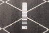 August Dark Grey-White 5'3" x 7'3" Area Rug