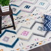 Lola Chevron 5x8 Area Rug