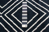 August Geod Navy-White 7'10" x 10'2" Area Rug