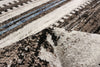 Vera Linear Multi-Colour Area Rug - 7'10" x 10'5"