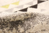 Raja Ivory-Green Area Rug - 5'3" x 7'3"