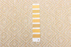 Neisha Diamond Gold Rug 6'7" X 9'6" Area Rug