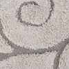 Oakville Cream Curves 4x6 Area Rug
