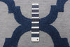 Sophie Grey-Navy Area Rug - 5'3" x 7'7"