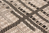 Sadie Burburry Silver-Black Area Rug - 7'10" x 10'2"