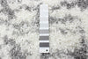 Helma Urban Cream, Light Grey Shag 5'3" X 7'3" Area Rug