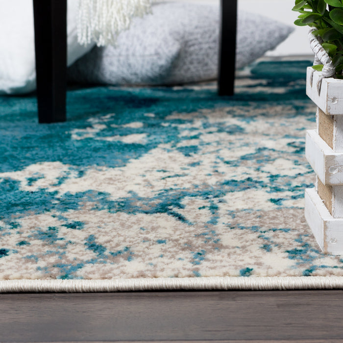 Sav Splash 3x5 Area Rug