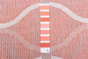Neisha Abstract Coral Rug 6'7" X 9'6" Area Rug