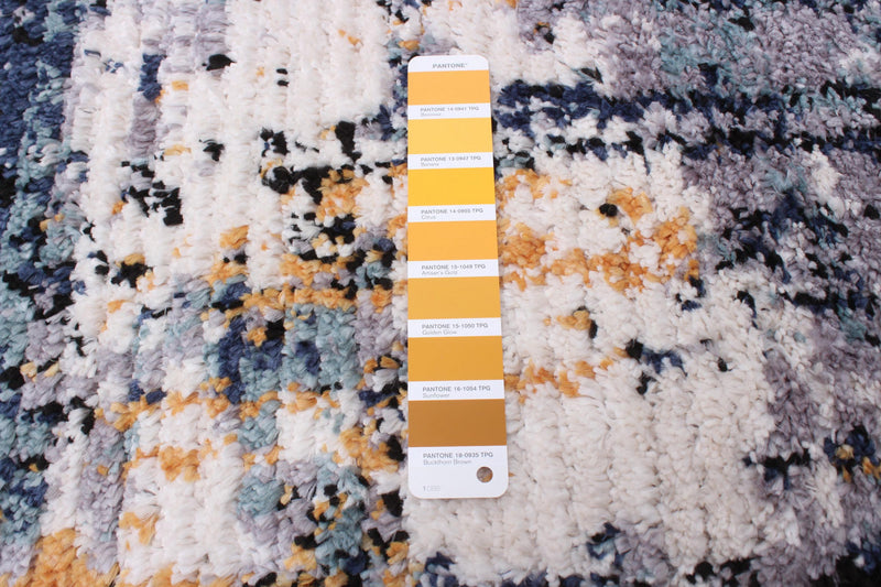 Paloma Marble Blue Area Rug - 8'0\" x 10'0\"