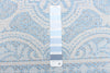 Neisha Traditional Light Blue Rug 6'7" X 9'6" Area Rug