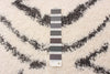 Gael Ivory Shag 3'11" x 6'0" Area Rug
