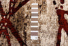 Cherokee Gold Area Rug - 5'3" X 7'3" 