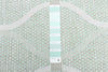 Neisha Abstract Mint Rug 5'3" X 7'3" Area Rug