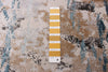 Tahi Blue, Grey, Taupe Rug 3'11" X 5'11" Area Rug