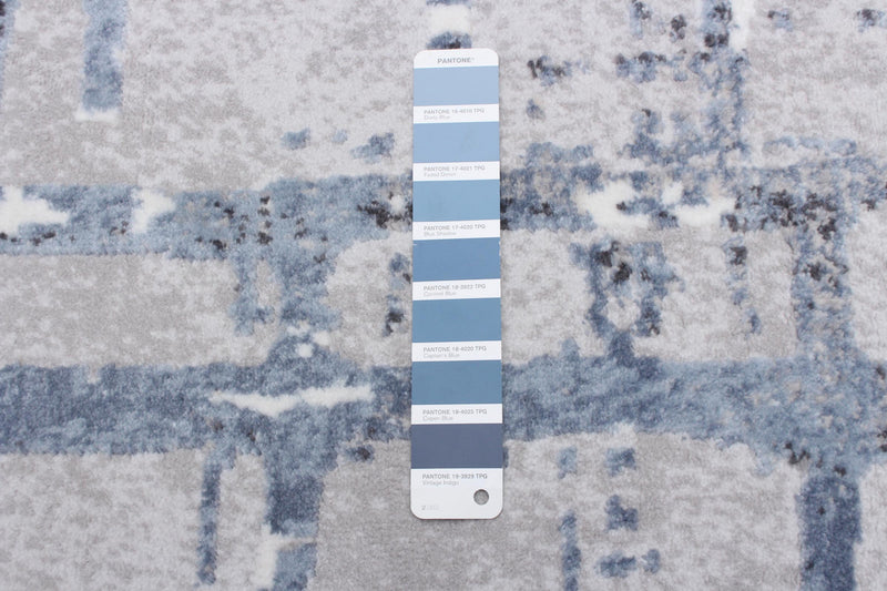 Jewel Light Blue Area Rug - 3'11\" X 5'7\" 