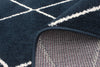 August Navy-White 7'10" x 10'2" Area Rug