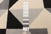 Nuria Black 2'8" x 4'11" Area Rug