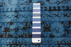 Awena Blue 6'7" x 9'6" Area Rug