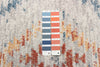 Vera Sun Ivory/Blue Area Rug - 2'7" x 8'4"