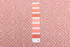 Neisha Diamond Coral Rug 6'7" X 9'6" Area Rug