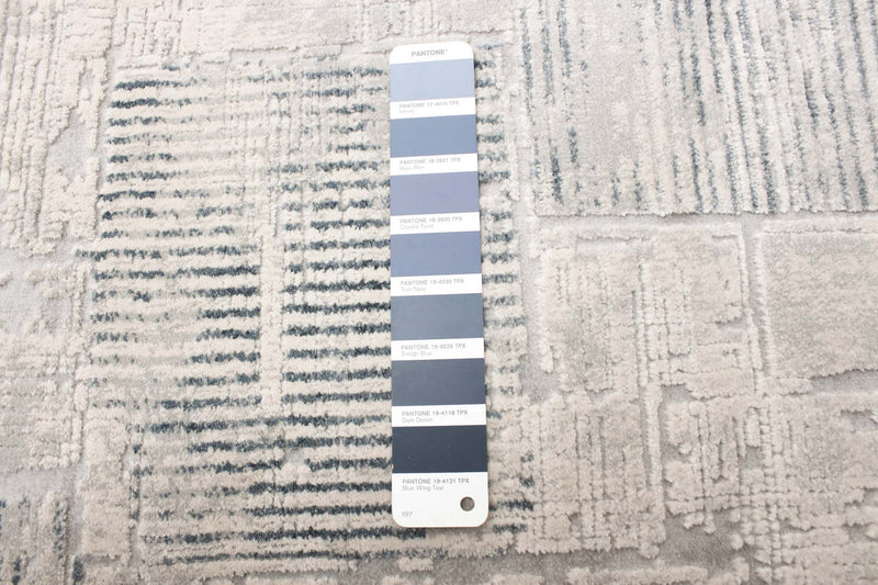 Piedad Grey Rug 6'7\" X 9'6\" Area Rug