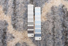 Dimity Grey/Light Blue Area Rug - 7'10" x 10'2"