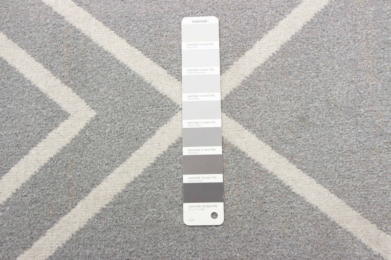 Kenza Grey Machine Washable Area Rug - 3'0\" x 5'0\"