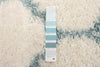 Helma Trellis Cream Shag 3'11" X 5'11" Area Rug
