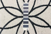 Terali Ivory Machine Washable Area Rug - 3'0" x 5'0"