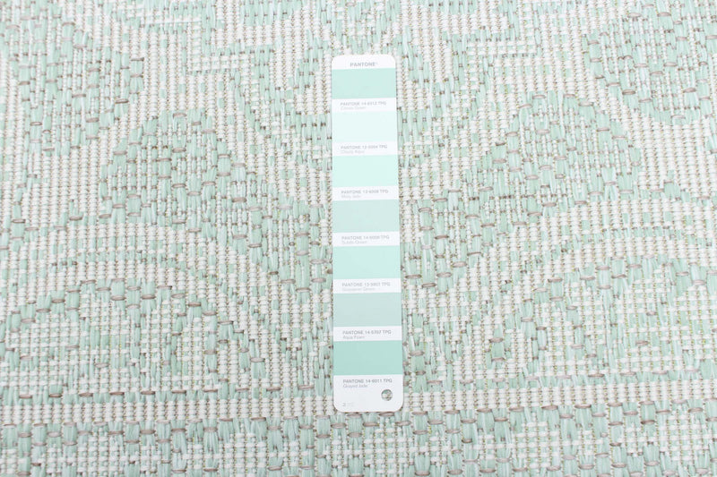 Neisha Traditional Mint Rug 5'3\" X 7'3\" Area Rug