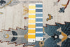 Pine Ivory Machine Washable Area Rug - 5'0" x 7'0"