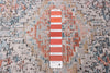 Leandra Copper/blue Rug 3'11" X 5'11" Area Rug