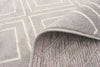 August Geod Grey-White 7'10" x 10'2" Area Rug