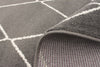 August Dark Grey-White 7'10" x 10'2" Area Rug