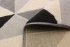 Nuria Black 2'8" x 4'11" Area Rug