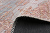 Rosamond Blue Rug 5'3" X 8'0" Area Rug