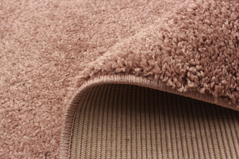 Lona Pink Shag 7'10\" x 10'0\" Area Rug