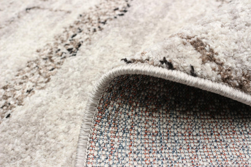 Vera Aztec Ivory/Grey Area Rug - 7'10\" x 10'5\"